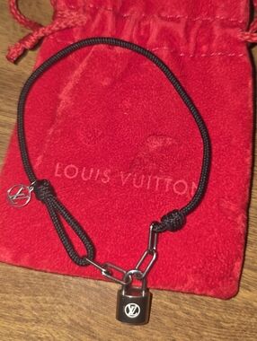 Pre-owned Louis Vuitton X Virgil Abloh Silver Lockit Bracelet
